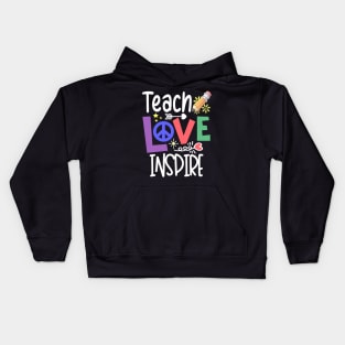 Teach Love Inspire Kids Hoodie